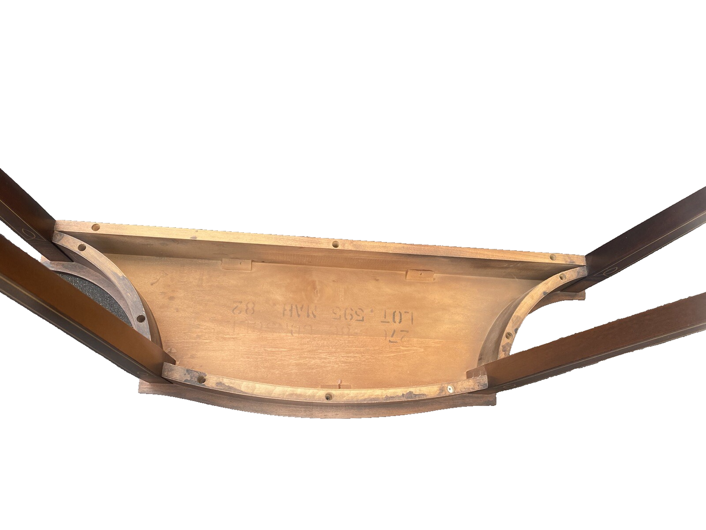 66086  Hepplewhite Mahogany Console Table Stand