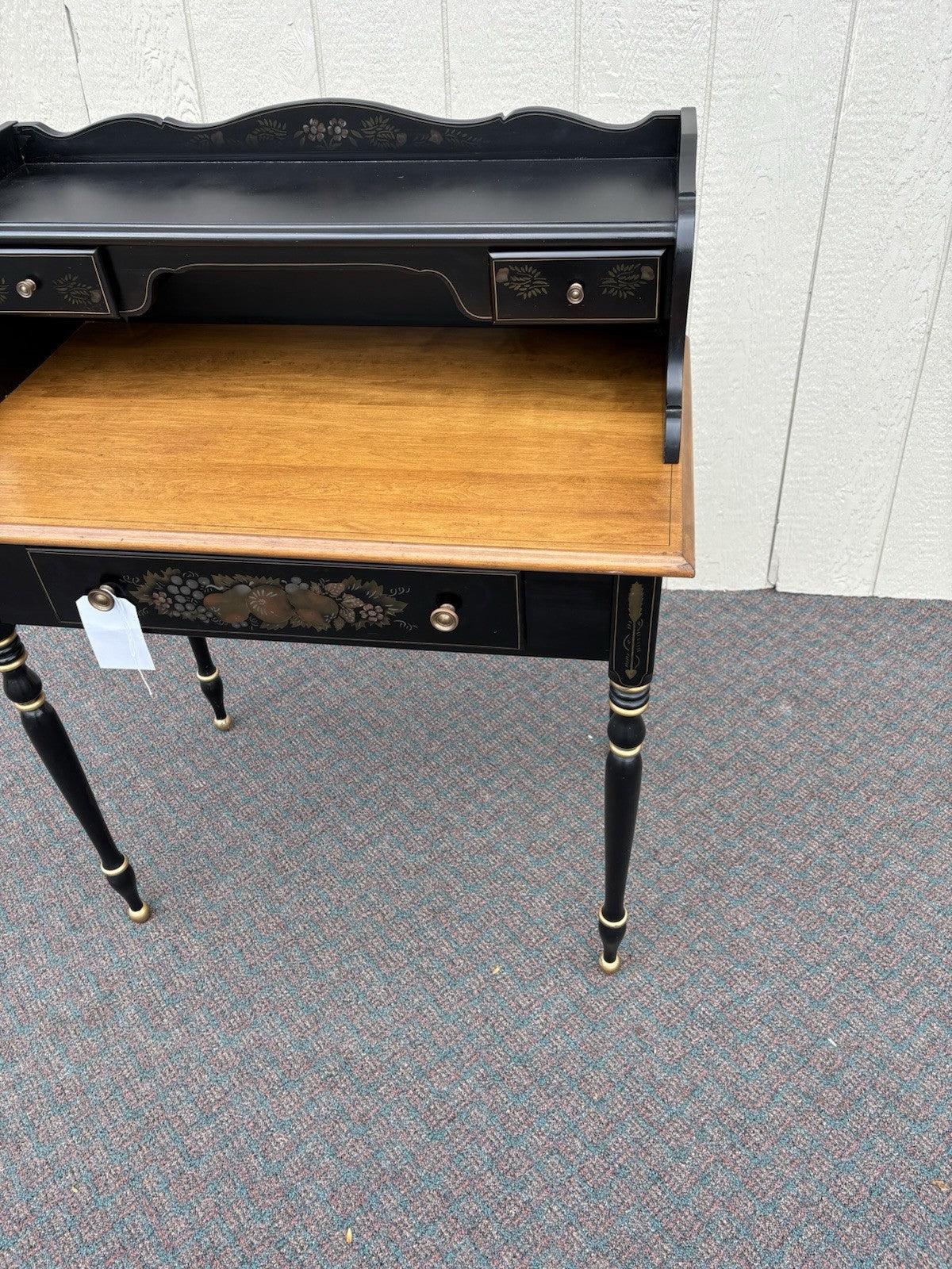 67129 ETHAN ALLEN Office Stenciled Office Desk