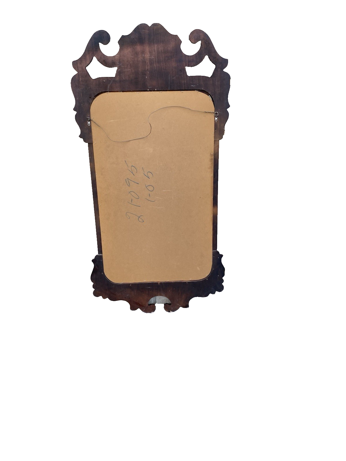 66497 Fancy Carved Chippendale Beveled Mirror