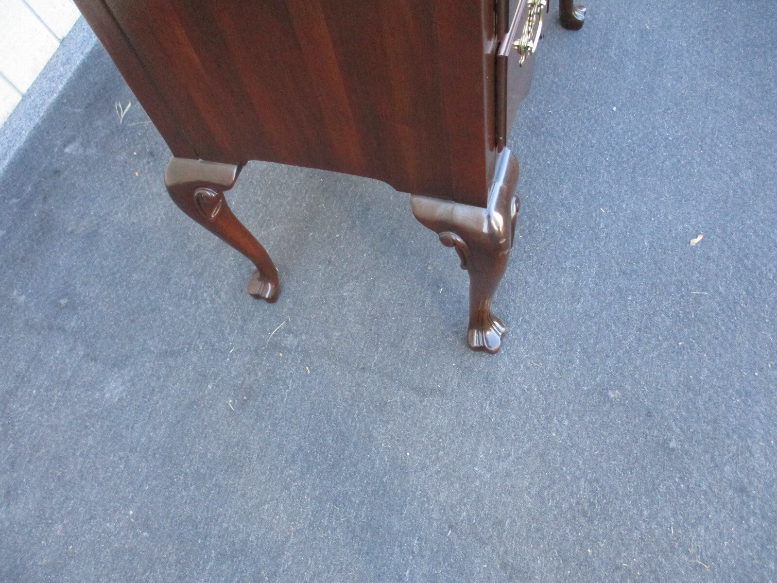 63765 ETHAN ALLEN Mahogany Low Boy Dresser Chest