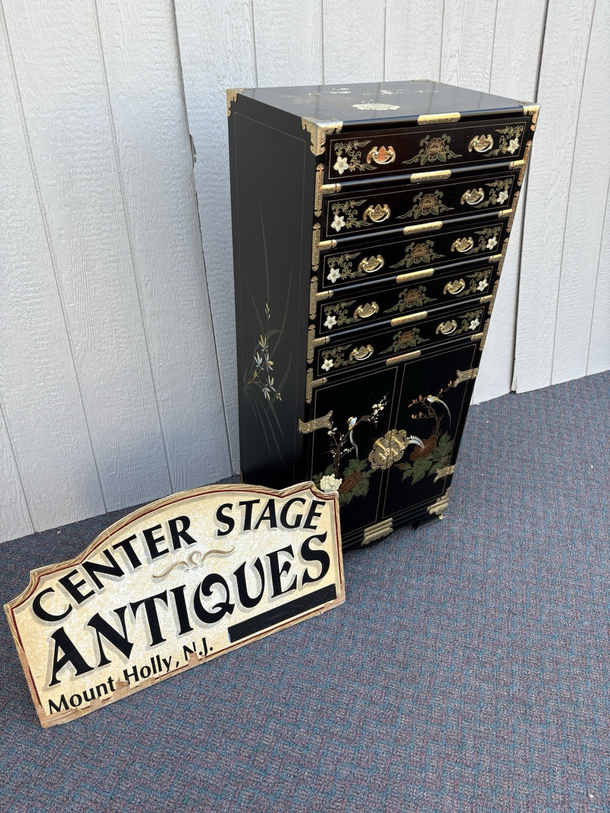 67009 Oriental Lingerie Chest Dresser Cabinet