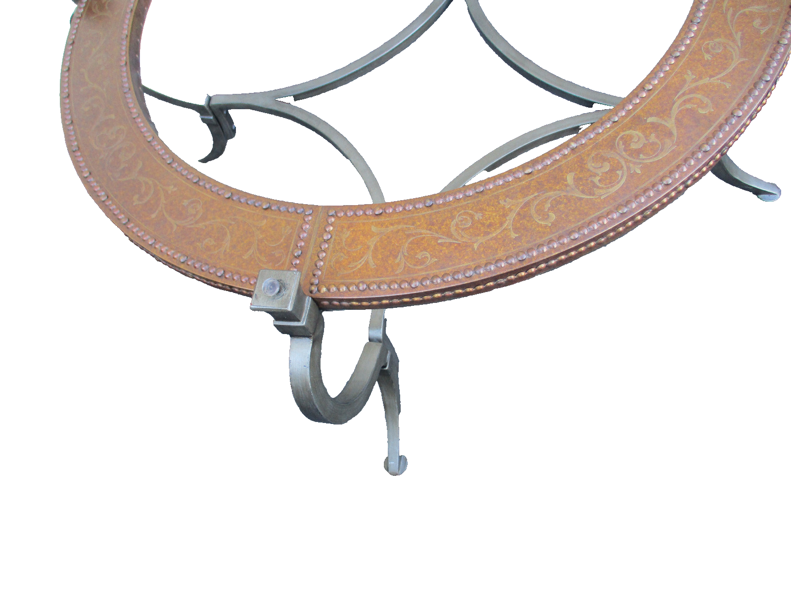 63934 Glass Top ARTISTICA  Decorator Coffee Table Stand