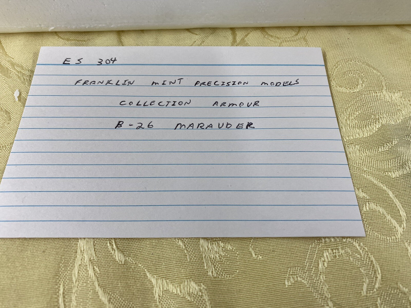 ES 304: Franklin Mint Precision Models Armour B -26 Marauder