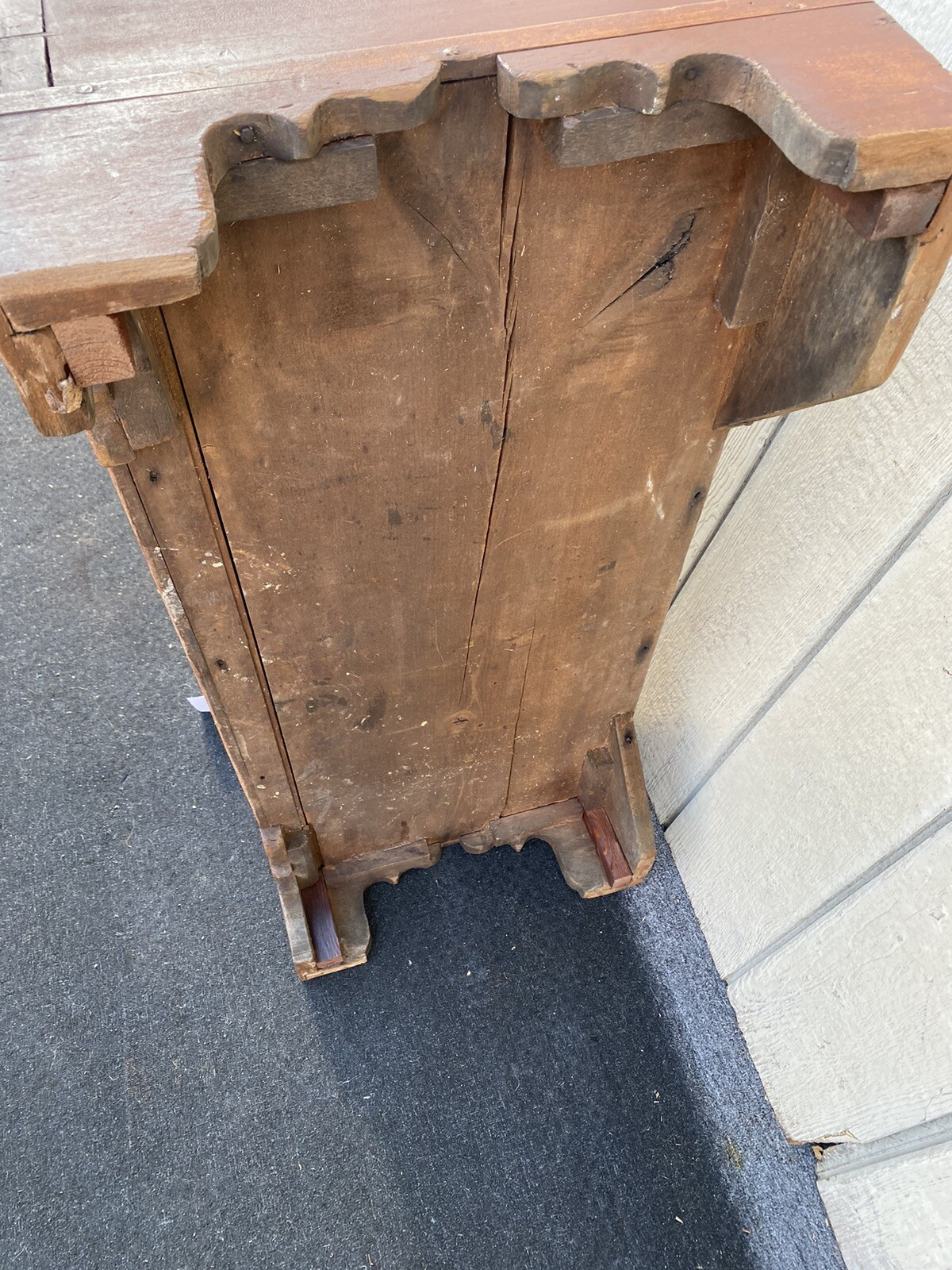 65284 Antique Tool Box Storage Chest Blanket Chest