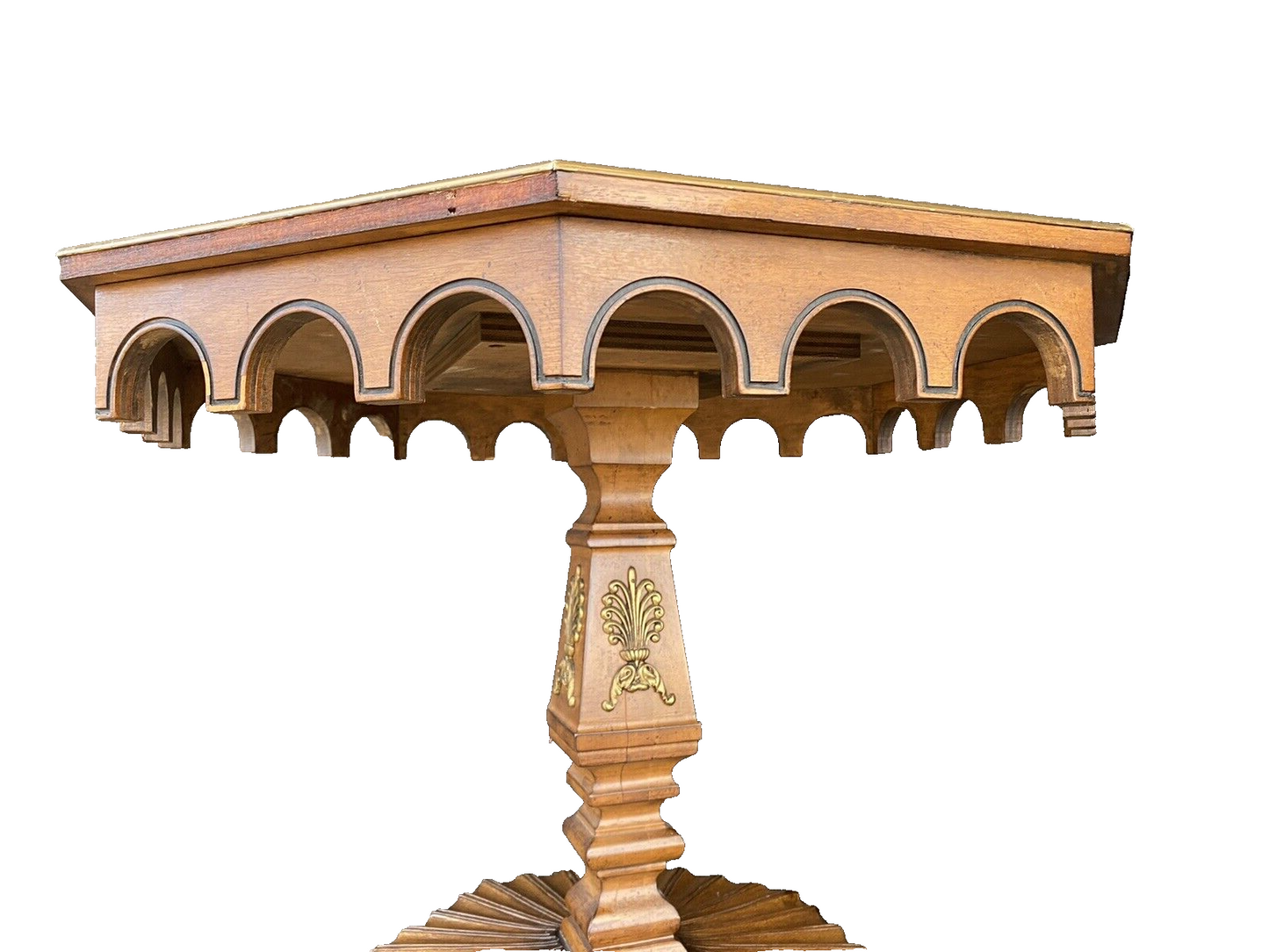 66214   Decorator Hex Lamp Table Stand