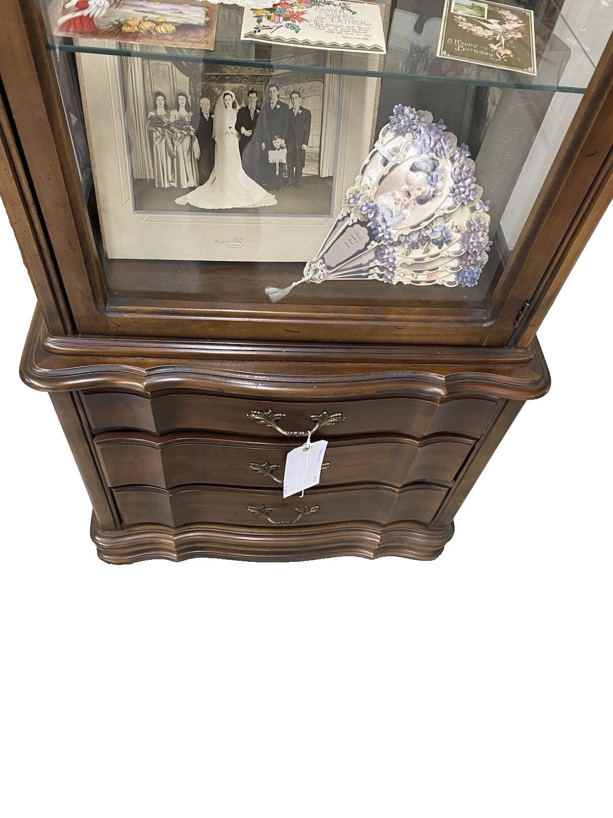 66566   HAMMERY Furniture Curio China Cabinet