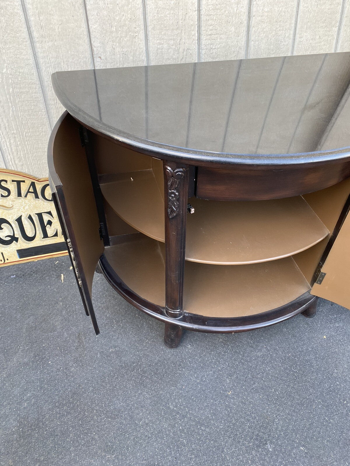 66303  COASTER Furniture  Marble Top Chest Server Sideboard