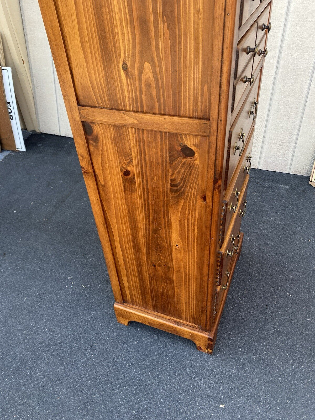 65846 Pine Lingerie High Chest Dresser