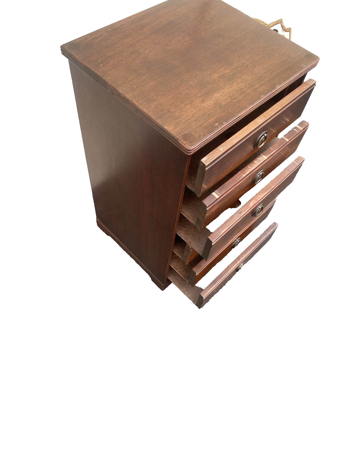 66428 Mahogany Sheet Music Cabinet Chest