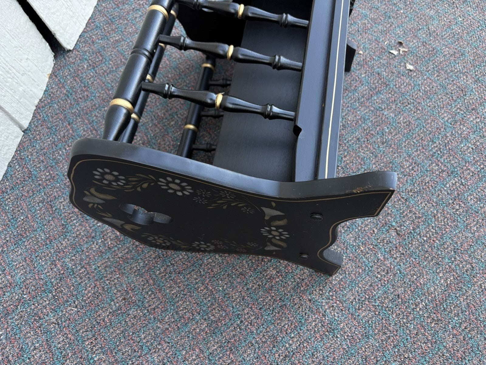 67127 ETHAN ALLEN Magazine Rack Holder Stand