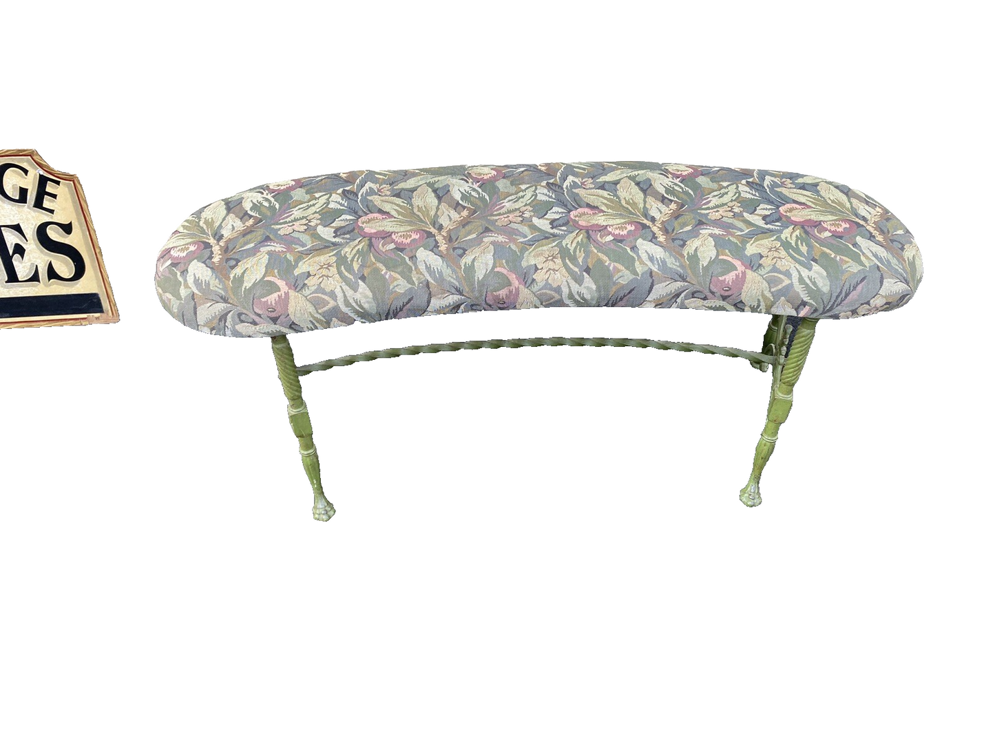 66195  Cast Iron Window Bench Settee