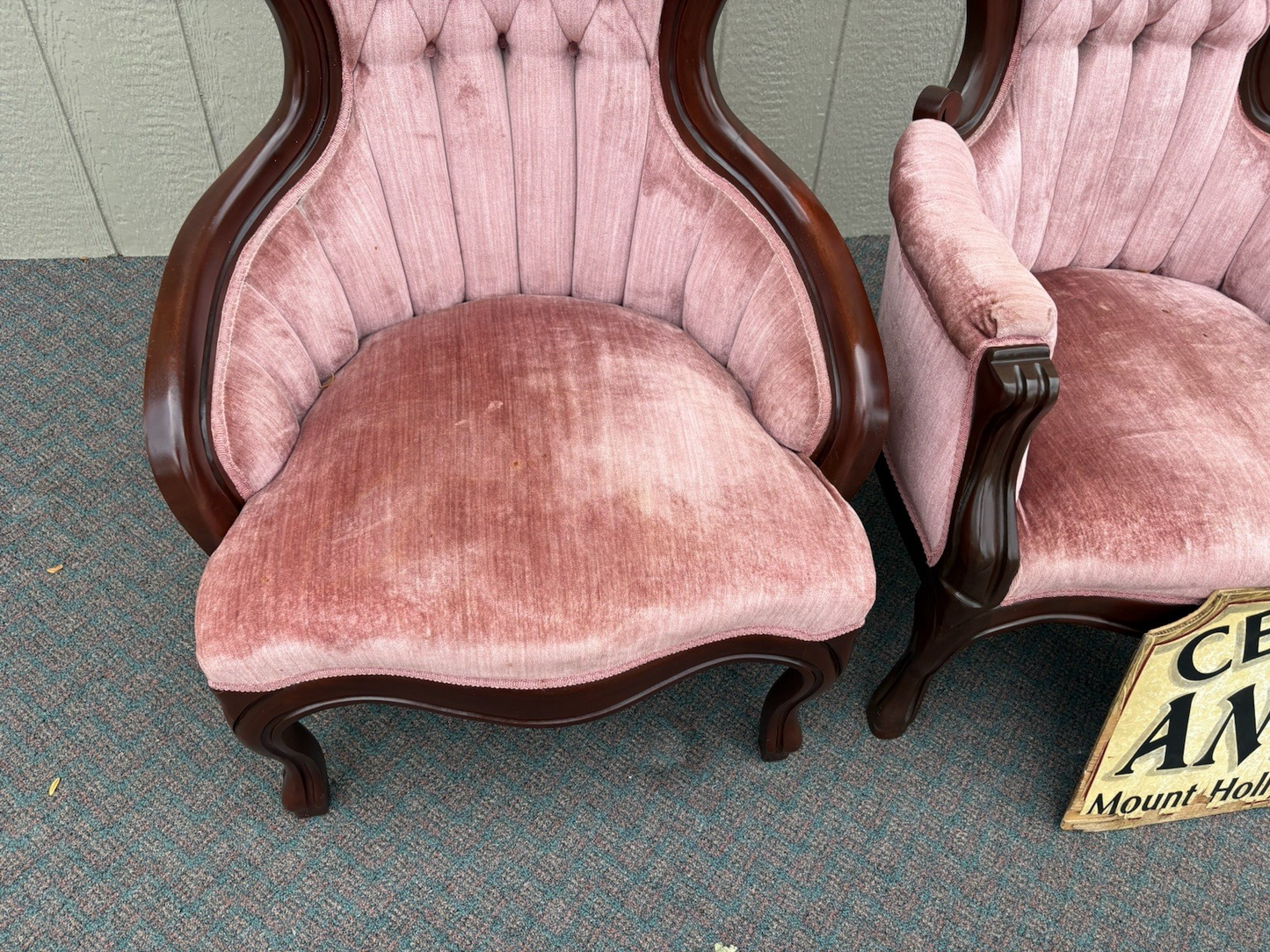 67145  PAIR   Victorian Classics  Victorian Style Chair Chairs