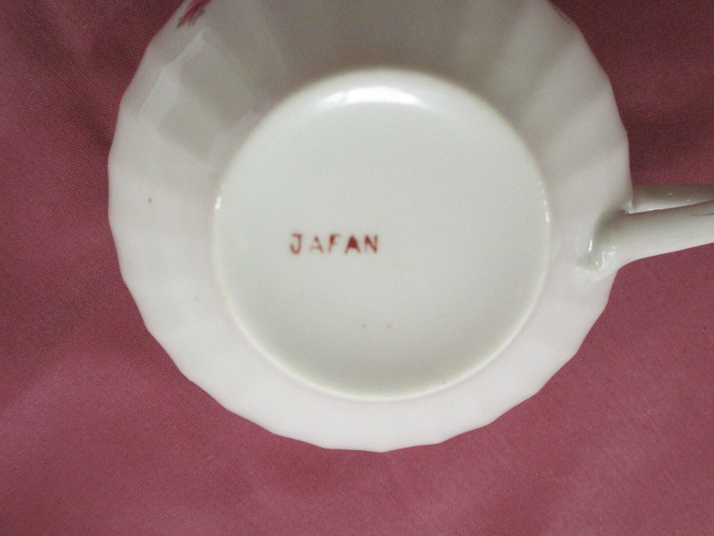 COL  04  WW:  Lot of  Japan Dishes Dinnerware Set of 5 Cups with Plates