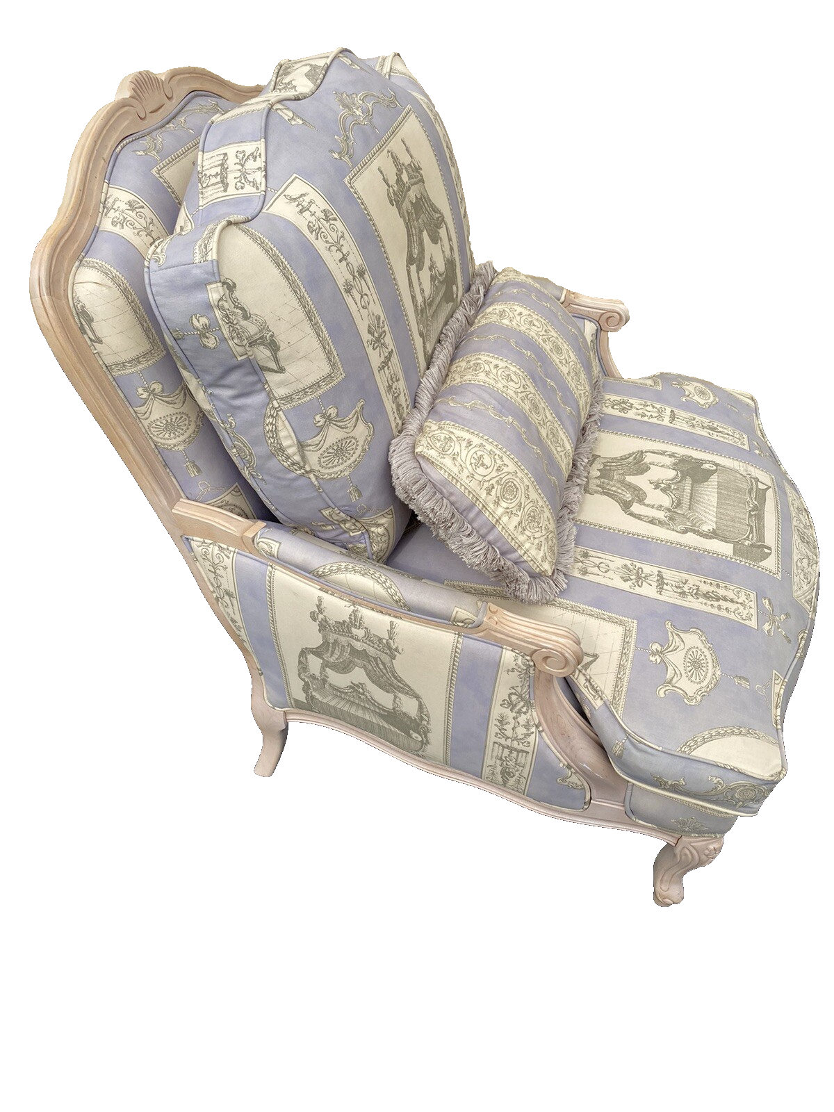 65814    NORWALK Furniture Decorator Bergere Armchair