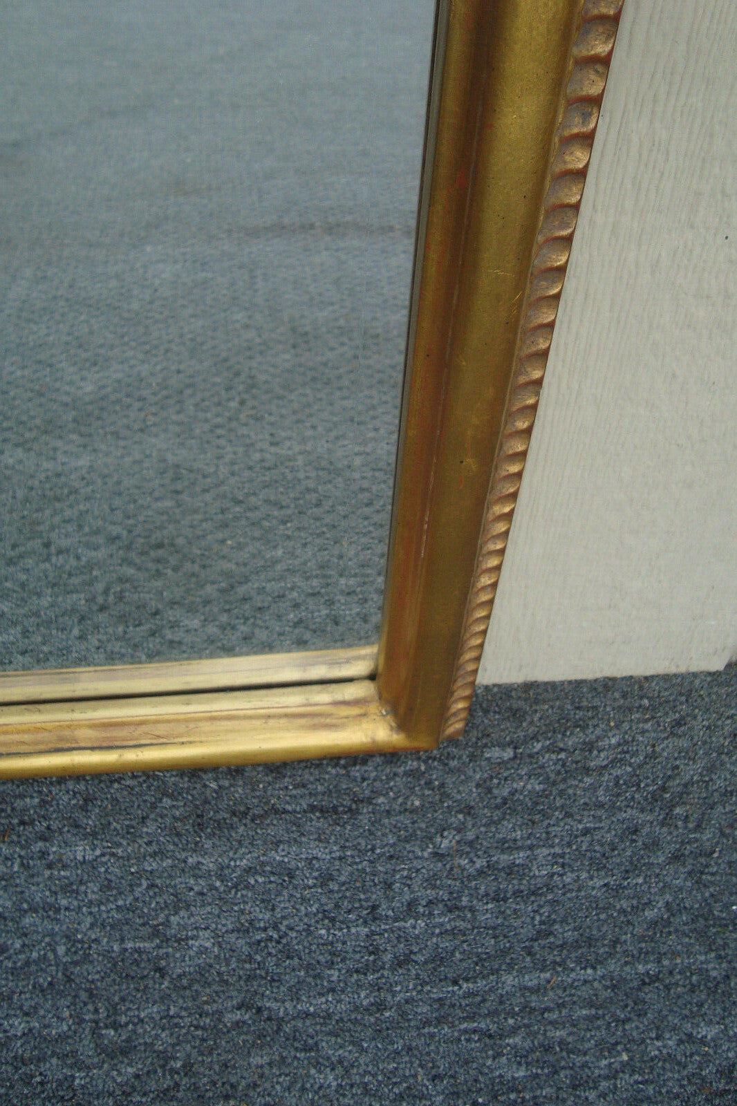 62007 Wood HAND CARVED Decorator Gold Mirror in Fancy Picture frame