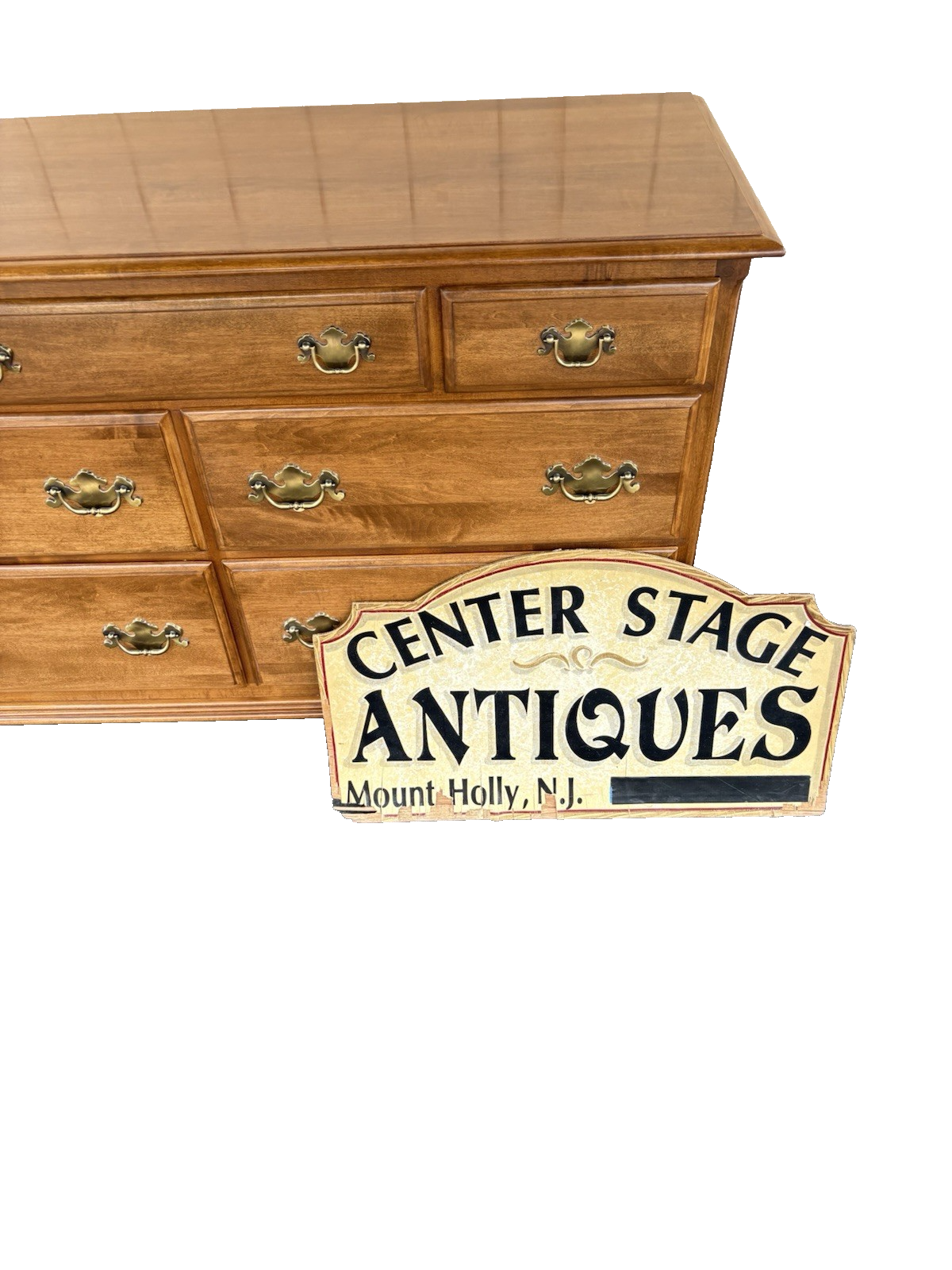 66811  ETHAN ALLEN Maple 7 Drawer  Dresser Chest