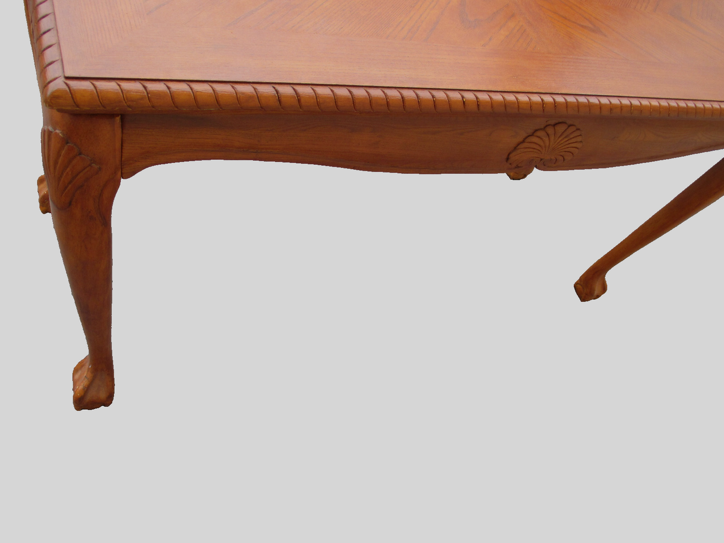62403 Oak Claw foot Console Table Hall Stand Sideboard Server