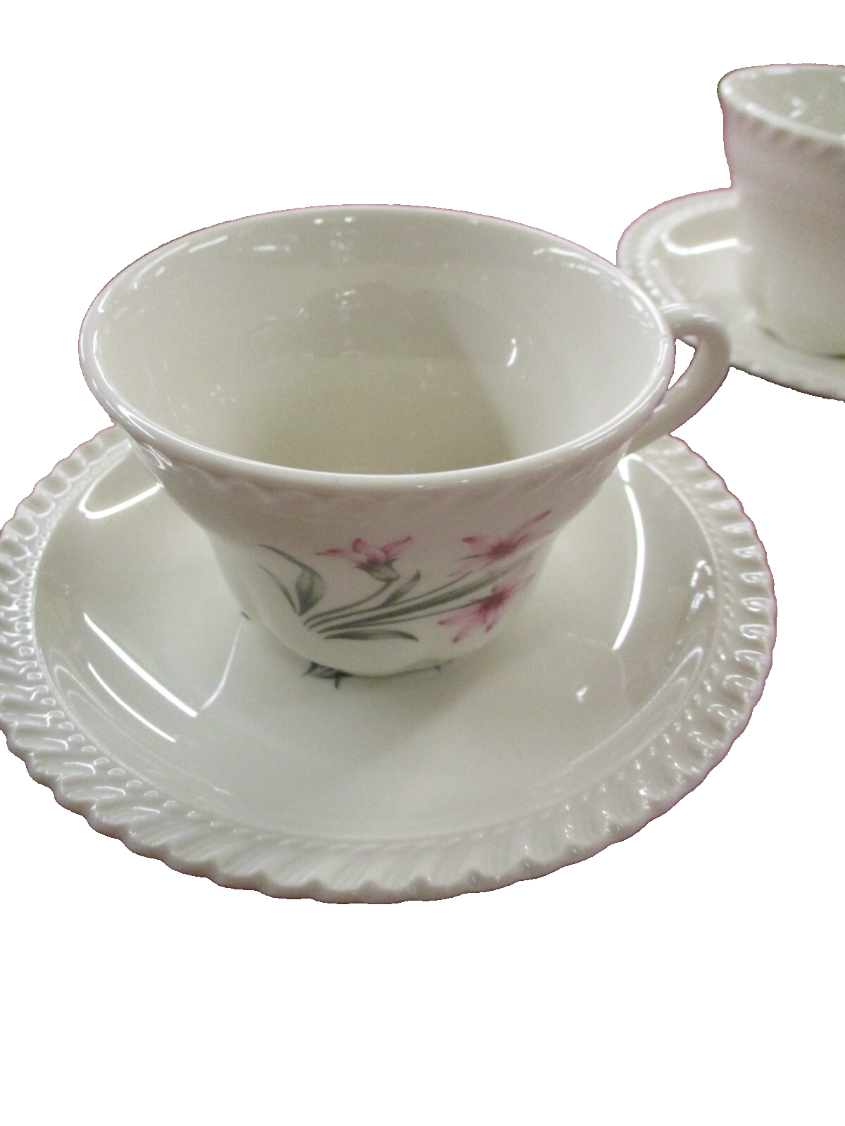 COL  08  WW:       Sevice for 6  Harker Ceramic set  of dishes DINNERWARE