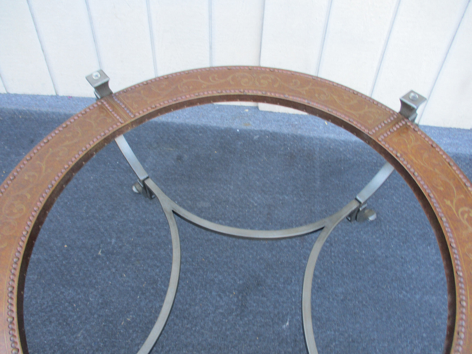 63934 Glass Top ARTISTICA  Decorator Coffee Table Stand