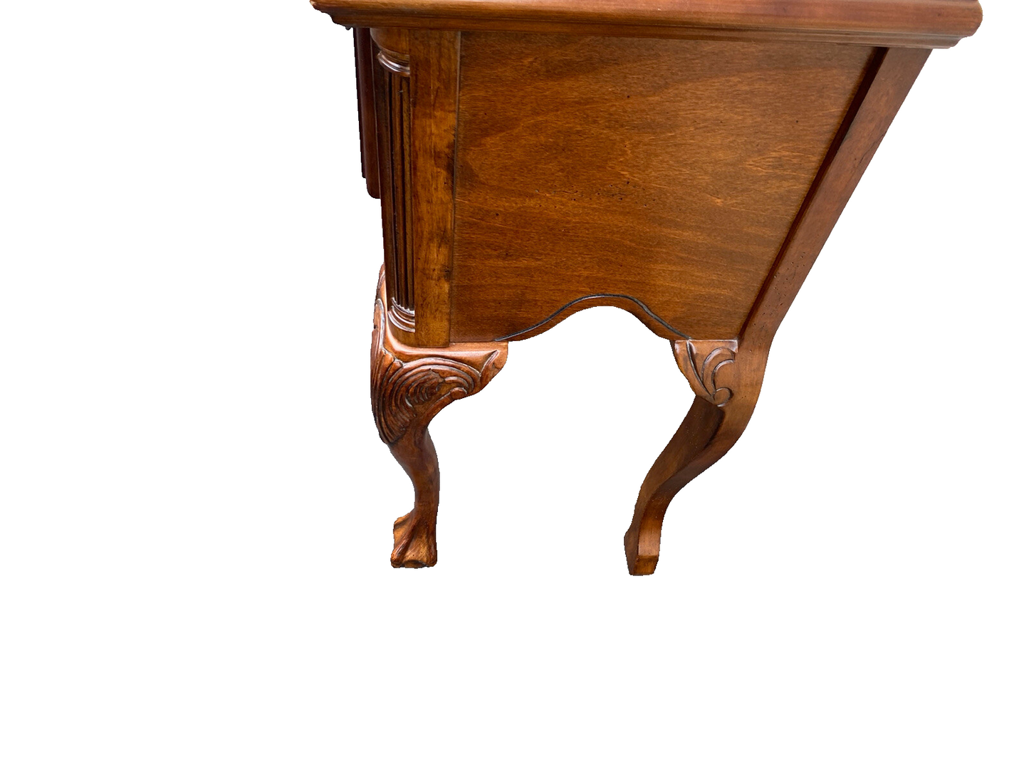 64851 Claw Foot Sideboard Server Console Cabinet