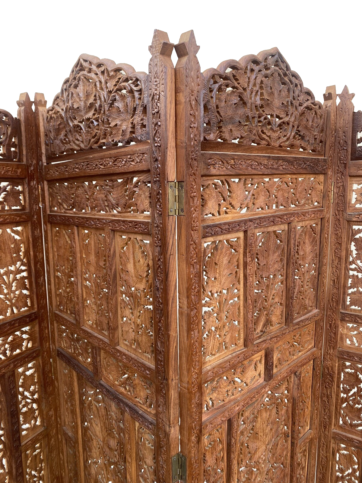 65534 Oriental Hand Made Wood Dressing Screen Room Divider