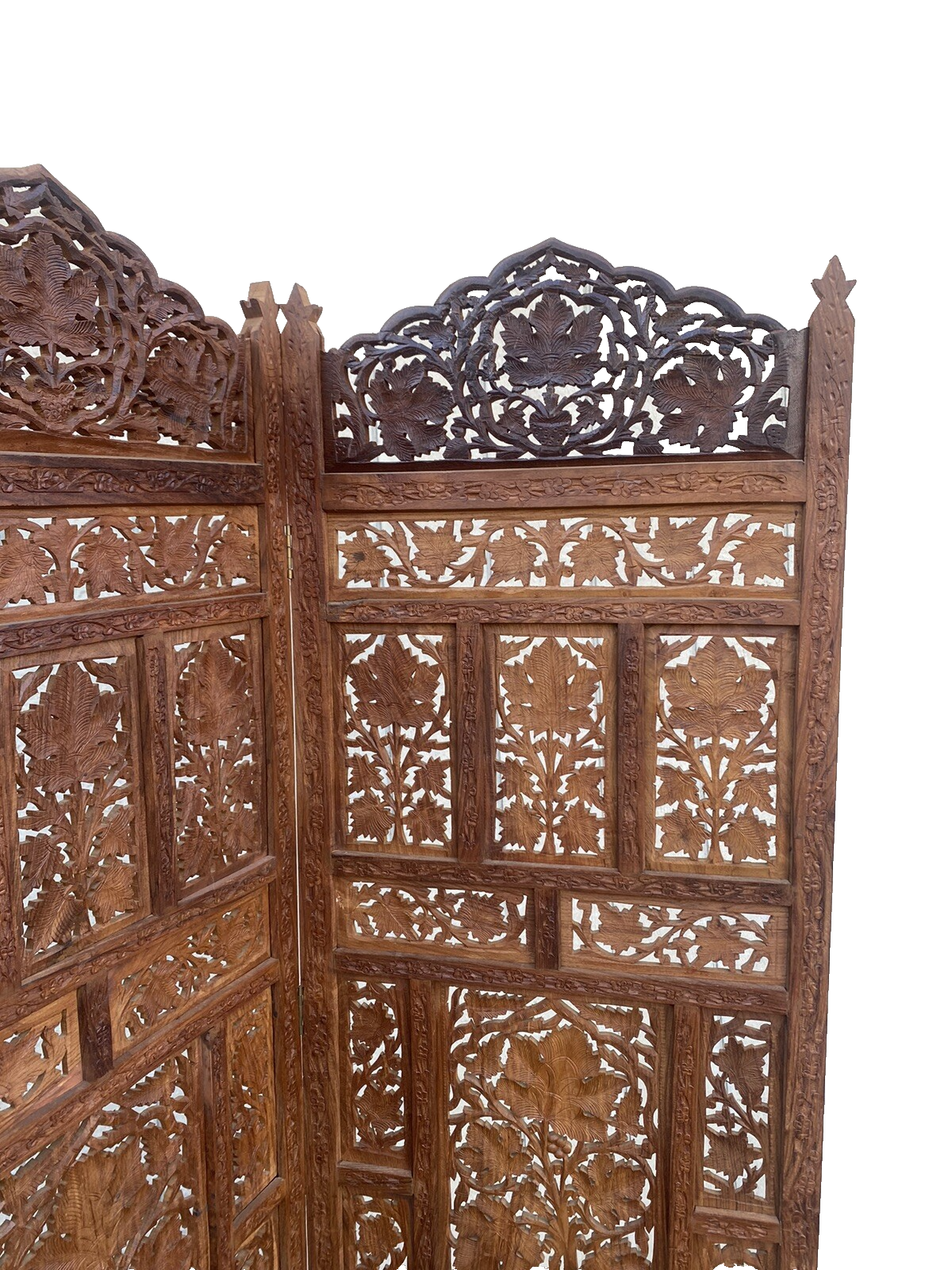 65534 Oriental Hand Made Wood Dressing Screen Room Divider