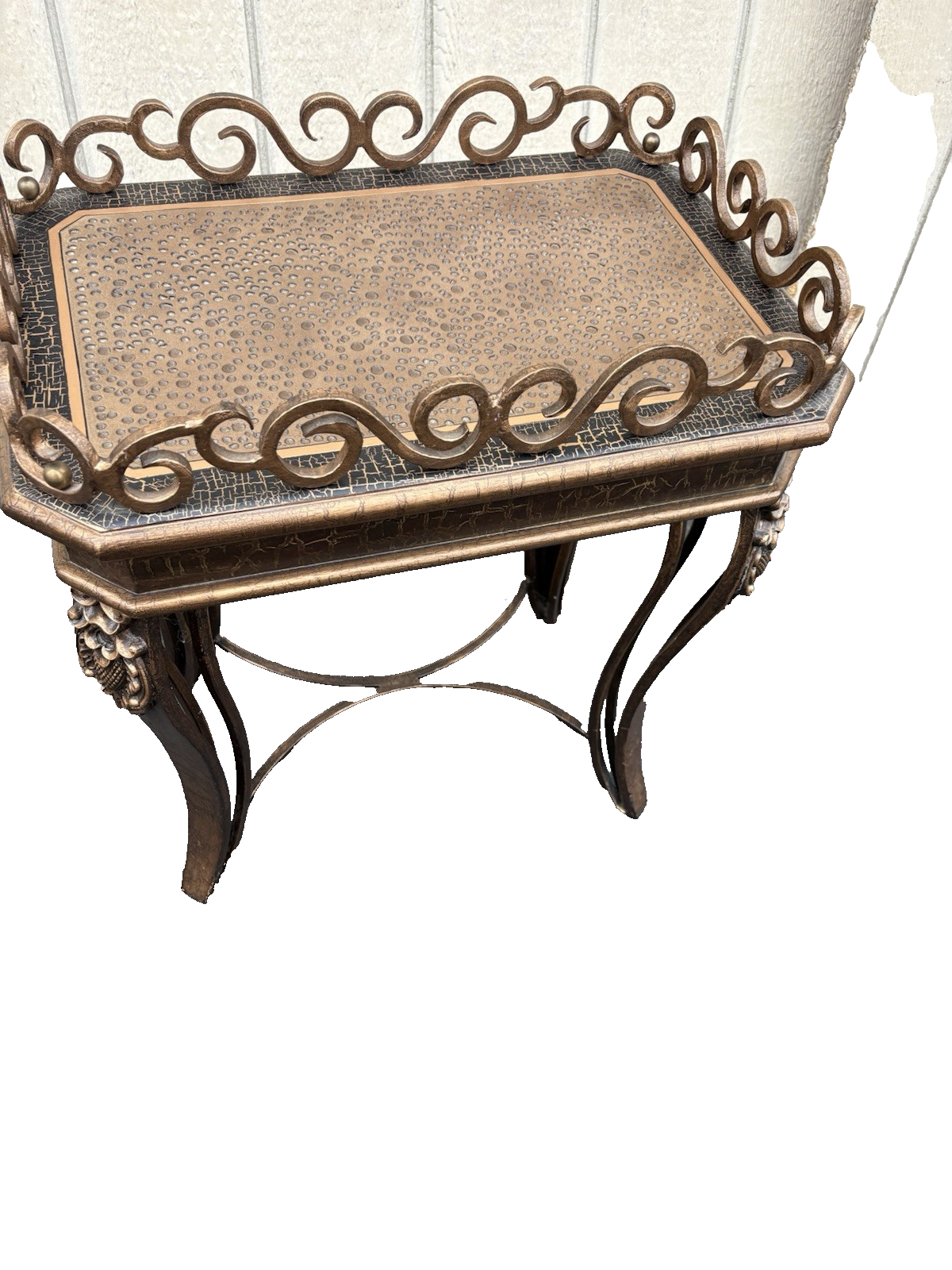 66755 QUALITY Modern Tray Top Coffee Table Stand Very Heavy