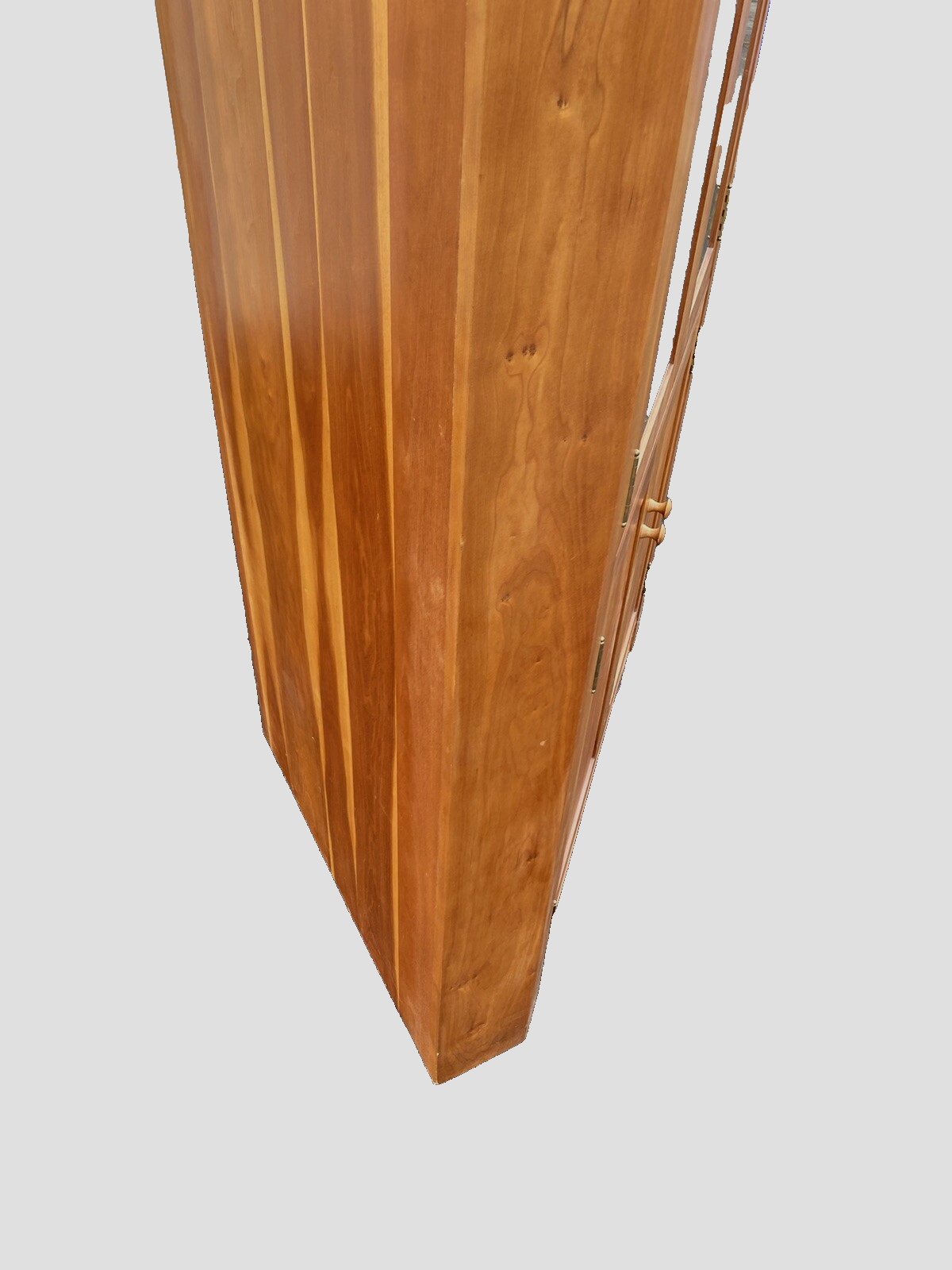 64298 Solid Cherry Corner China Cabinet