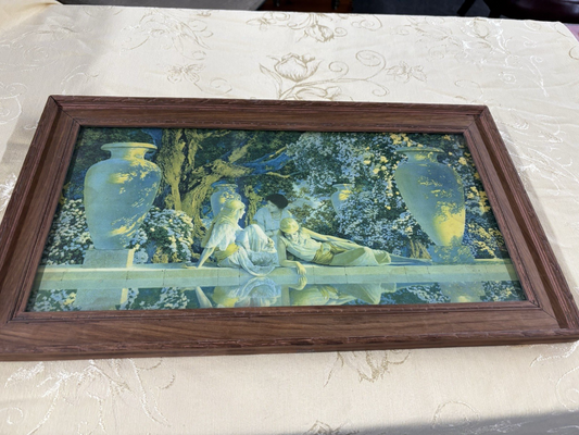 66779 MAXFILD PARRISH Print in Picture Frame THE GARDEN IN ALLAH