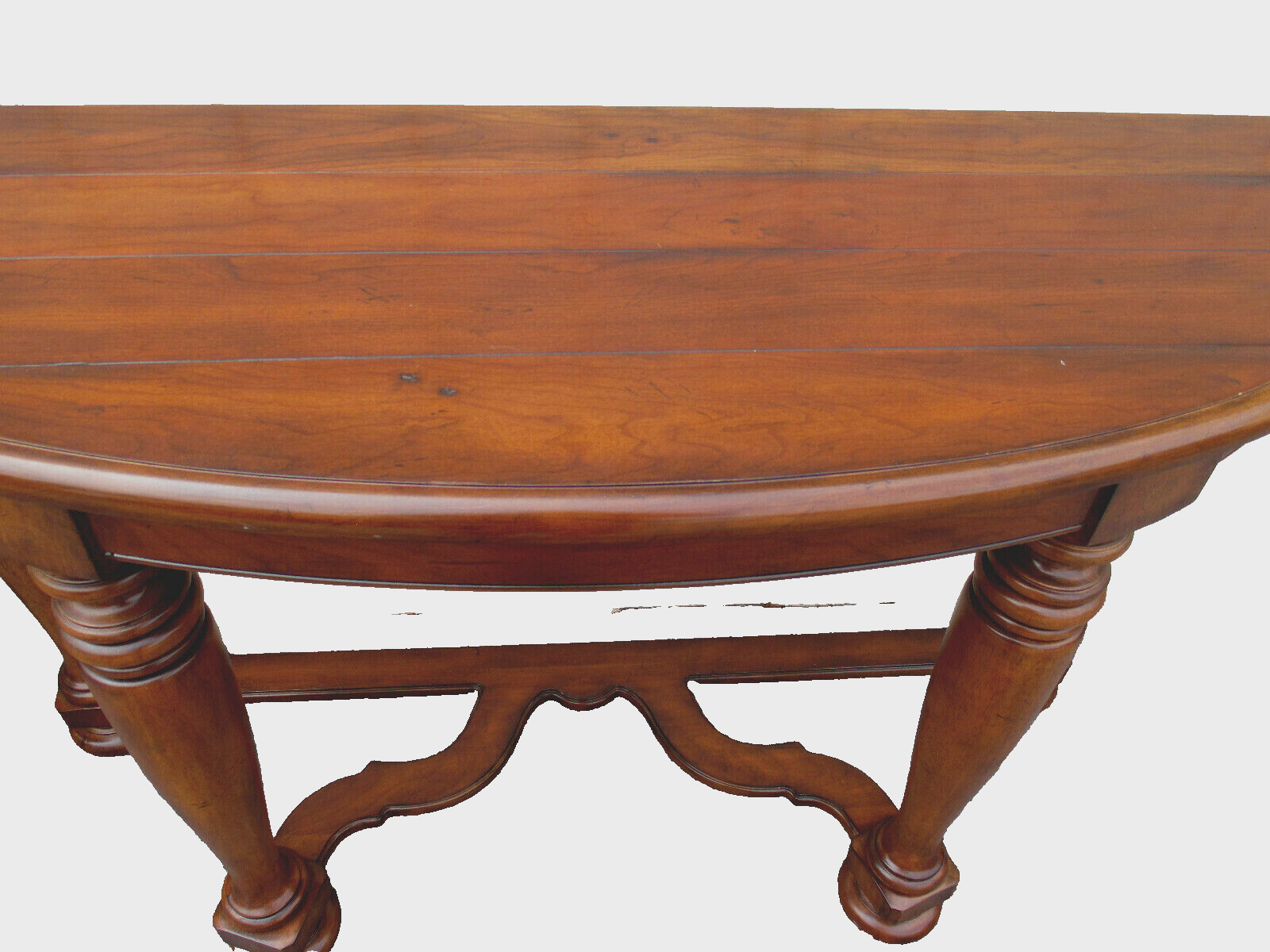 62455   PAIR  of Quality   Console Sofa Library Sideboard Server Tables