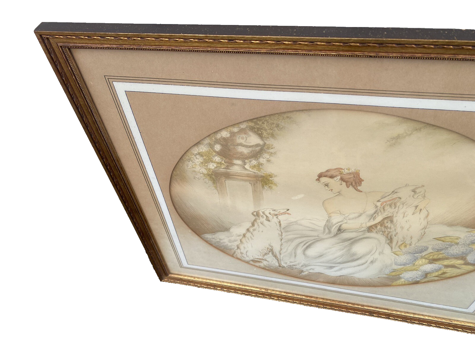 59022 Icart Style Print in Deco frame