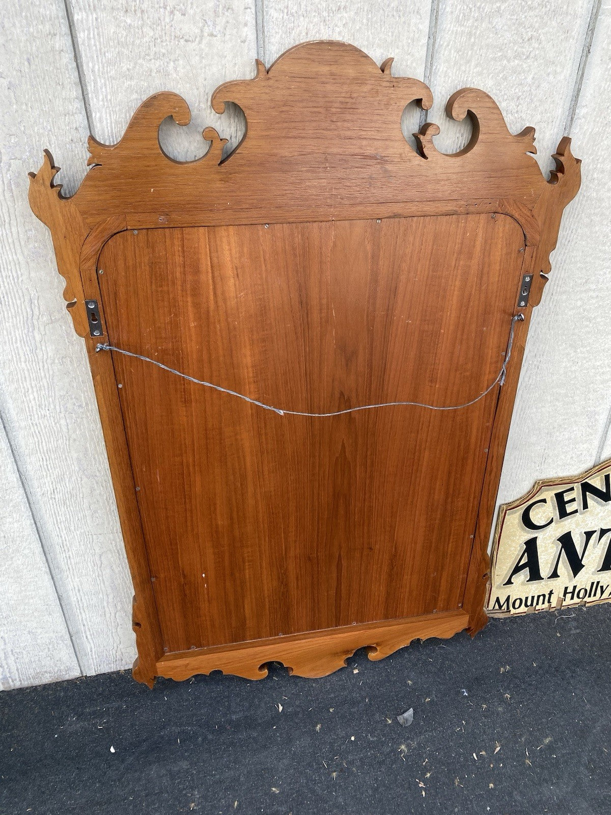 66496 Solid Cherry Chippendale Mirror