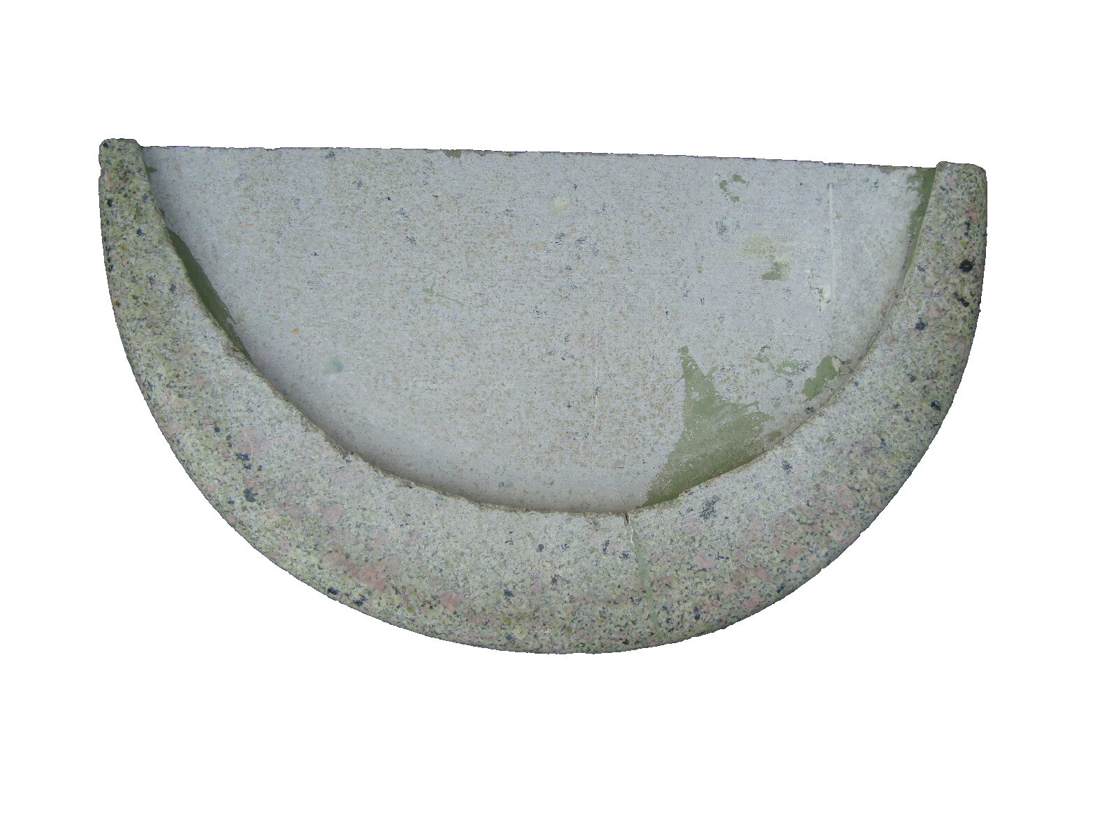 61868   Modern Stone Cement Top Wall Shelf Console Table