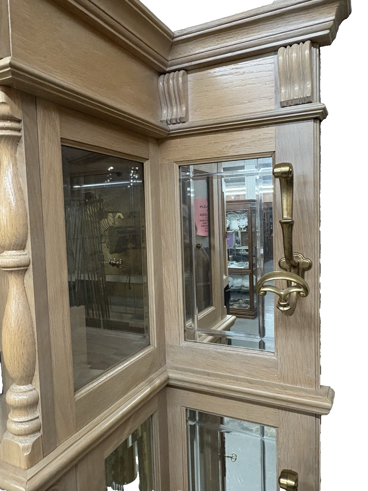 66395   Modern RIDGEWAY Grandfather Clock Hatrack Umbrella Stand