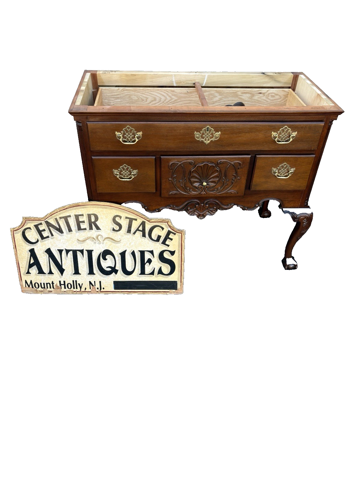 66968  COUNCILL Furniture Mahogany High Boy Dresser Chest QUALITY MADE