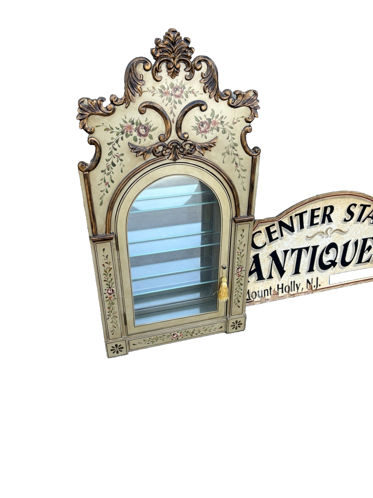 65549 Decorator Whatnot Wall Shelf Curio Etergie