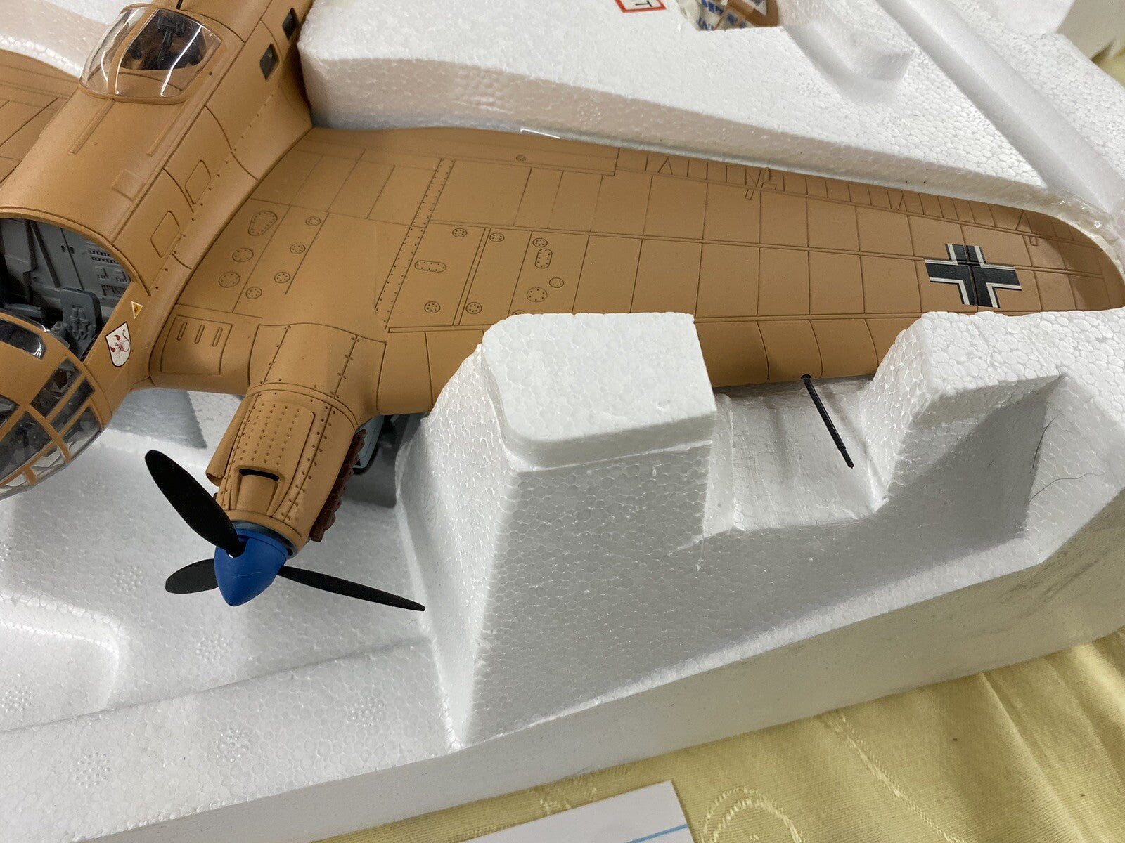 ES 307 Franklin Mint Precision B11E199  WW11 German Heinkel 111 Libya Desert NIB