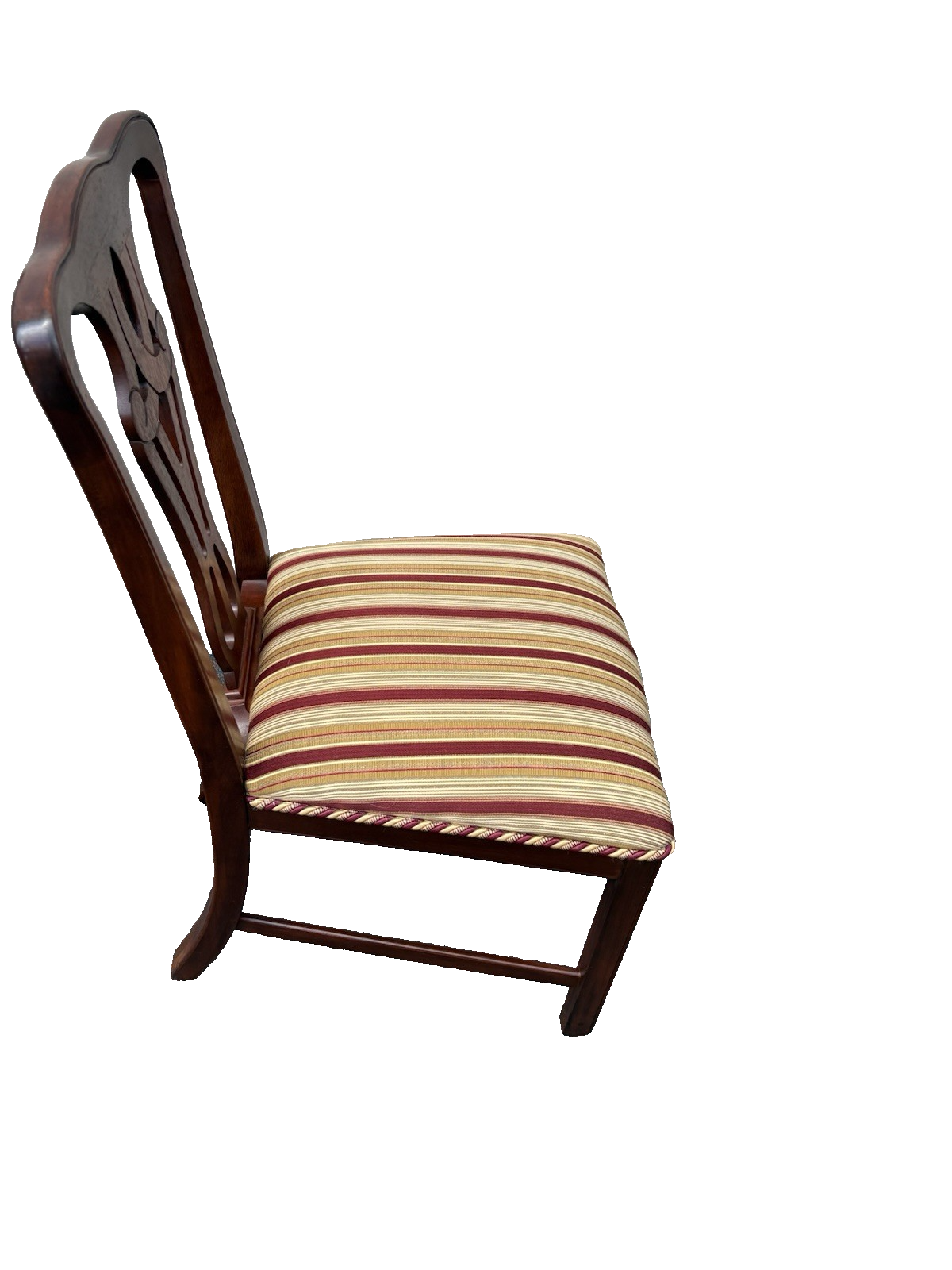 66986 Set of 10 DAVIS Furniture Mahogany Dining Chairs Chair s