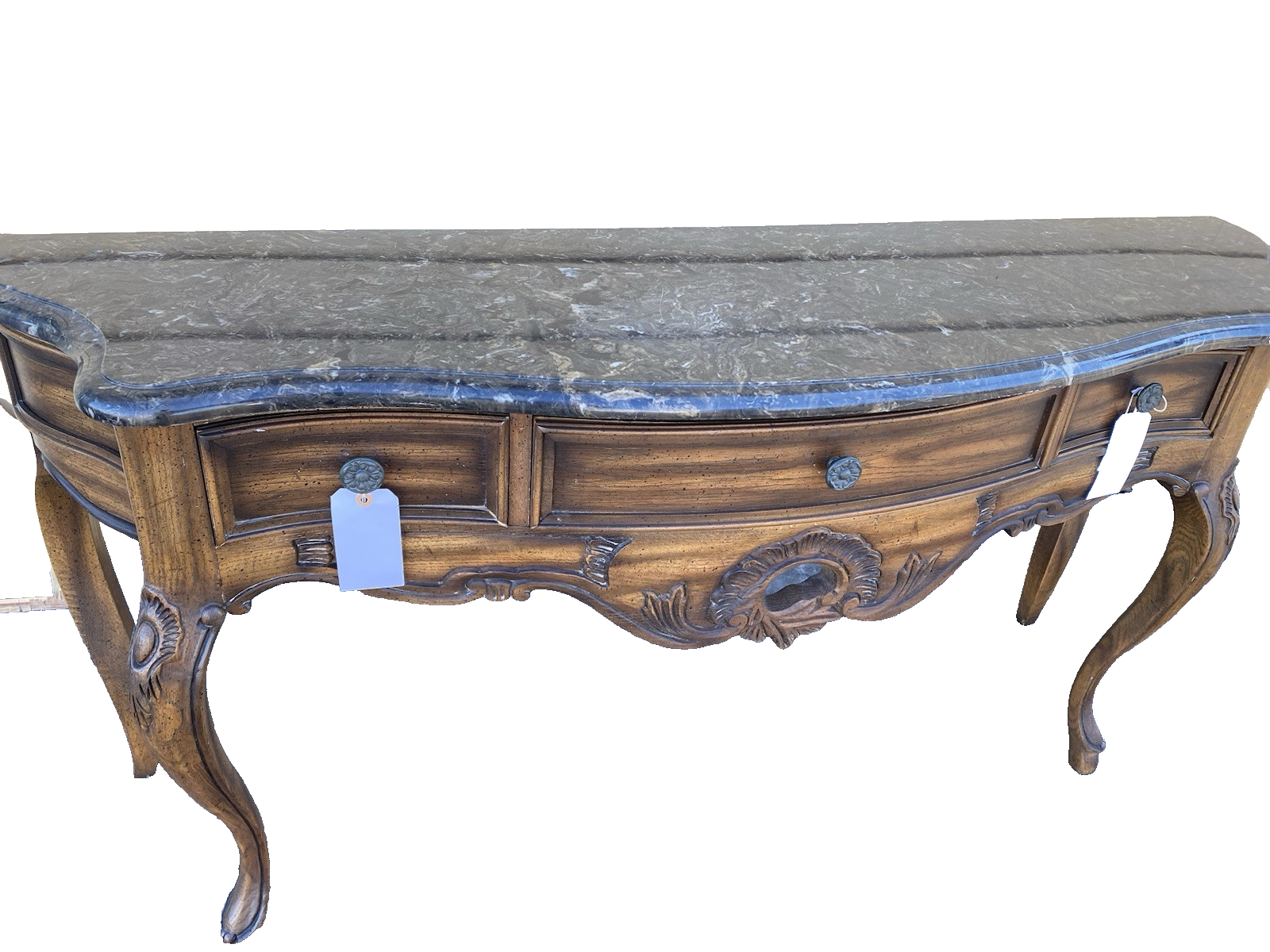 65142 CENTURY Furniture Louis XV Sideboard Server Console Table