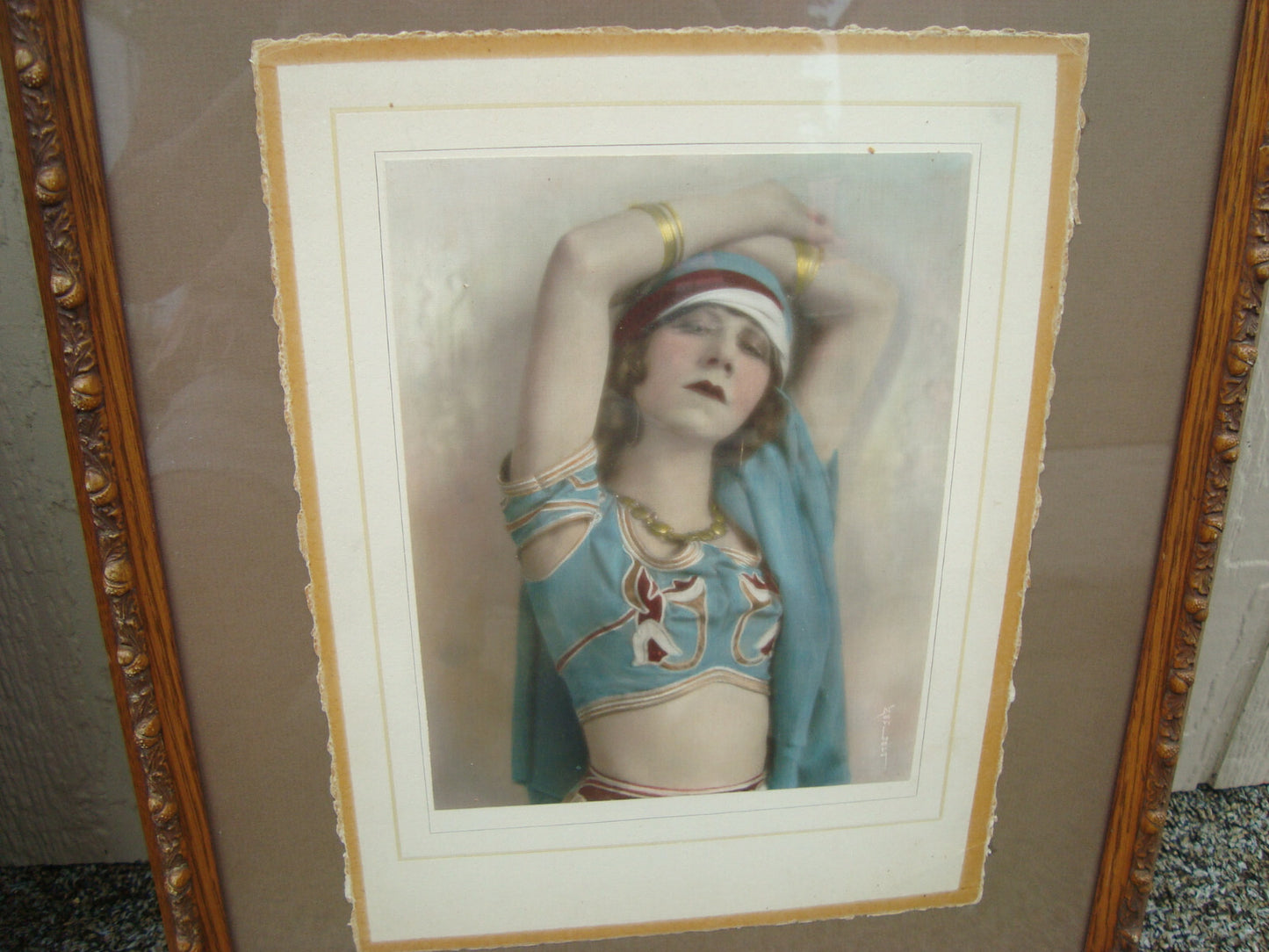 LE 03:    Woman Print Deco  SIGNED NEWBURG  