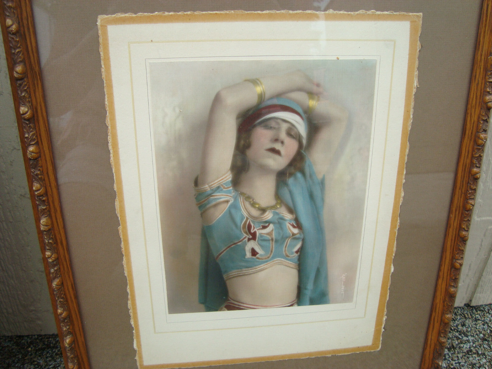 LE 03:    Woman Print Deco  SIGNED NEWBURG  