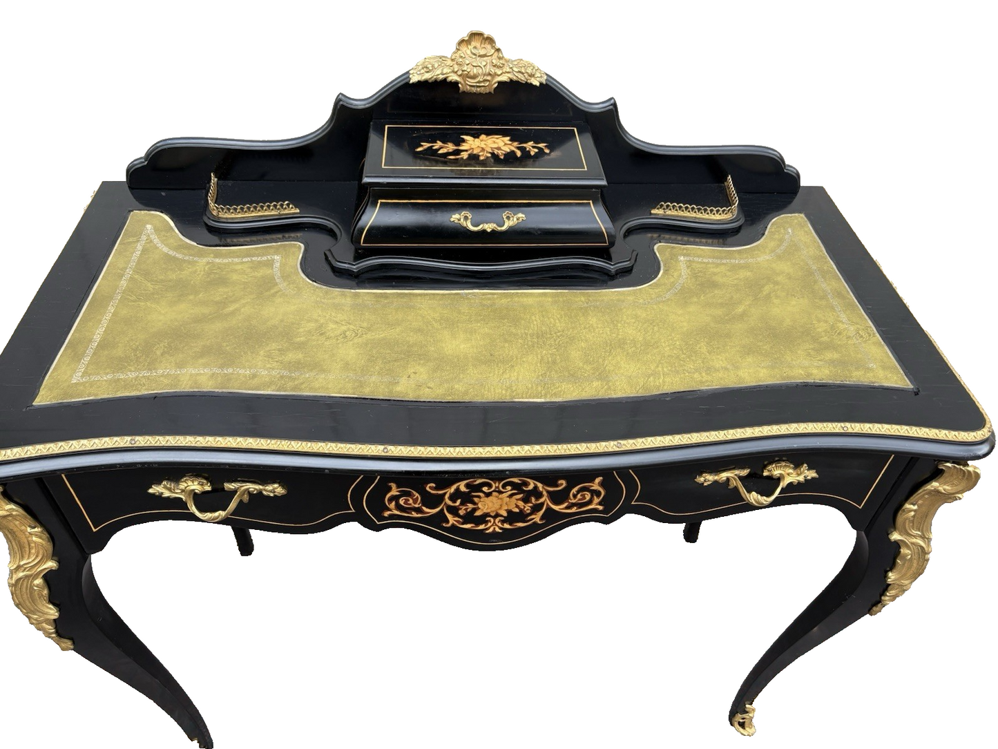 67143 Louis XV Desk with Bronze Ormalu