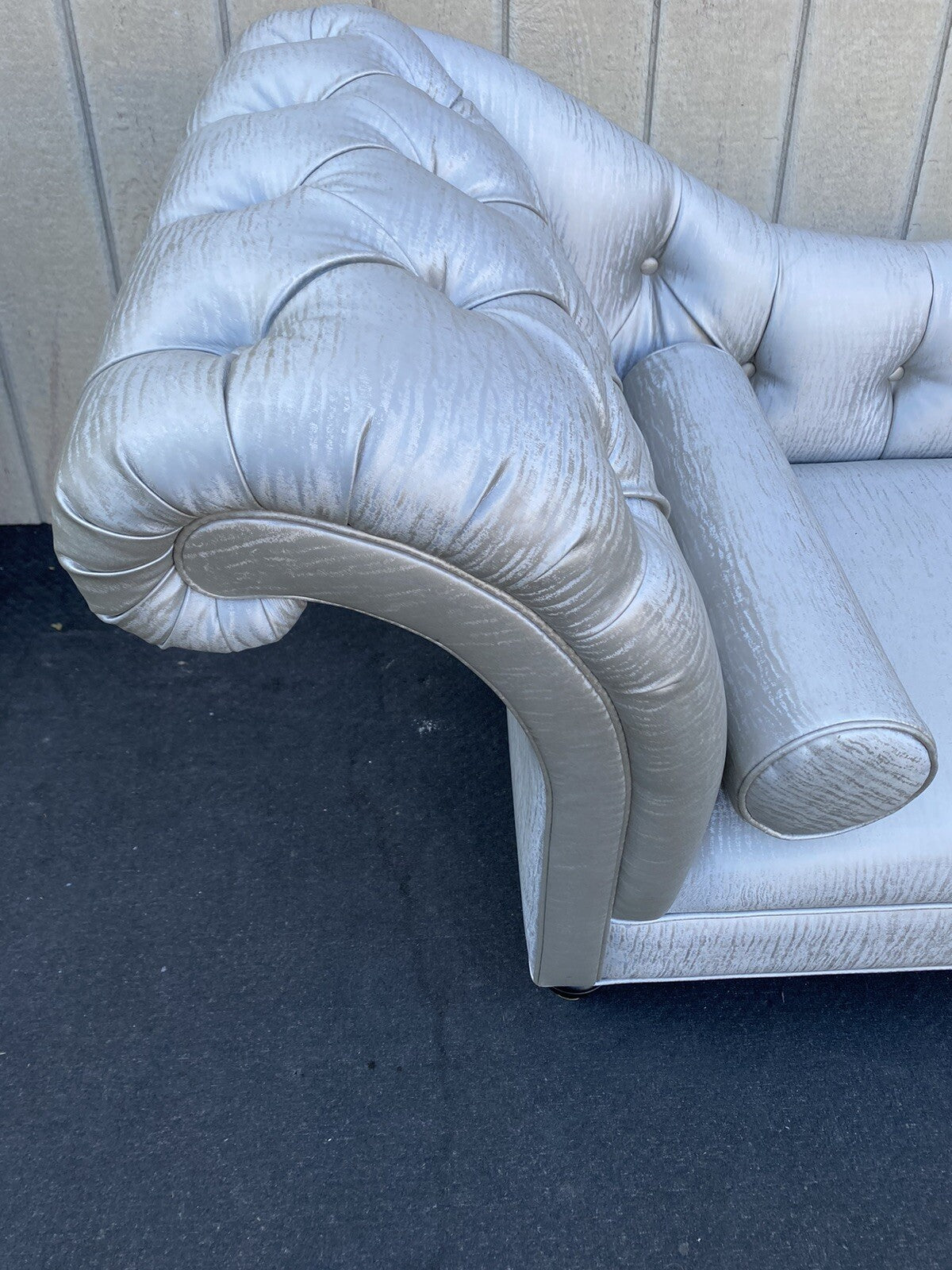 65876 THOMASVILLE Ebony Chaise Lounge Fainting Couch Chair