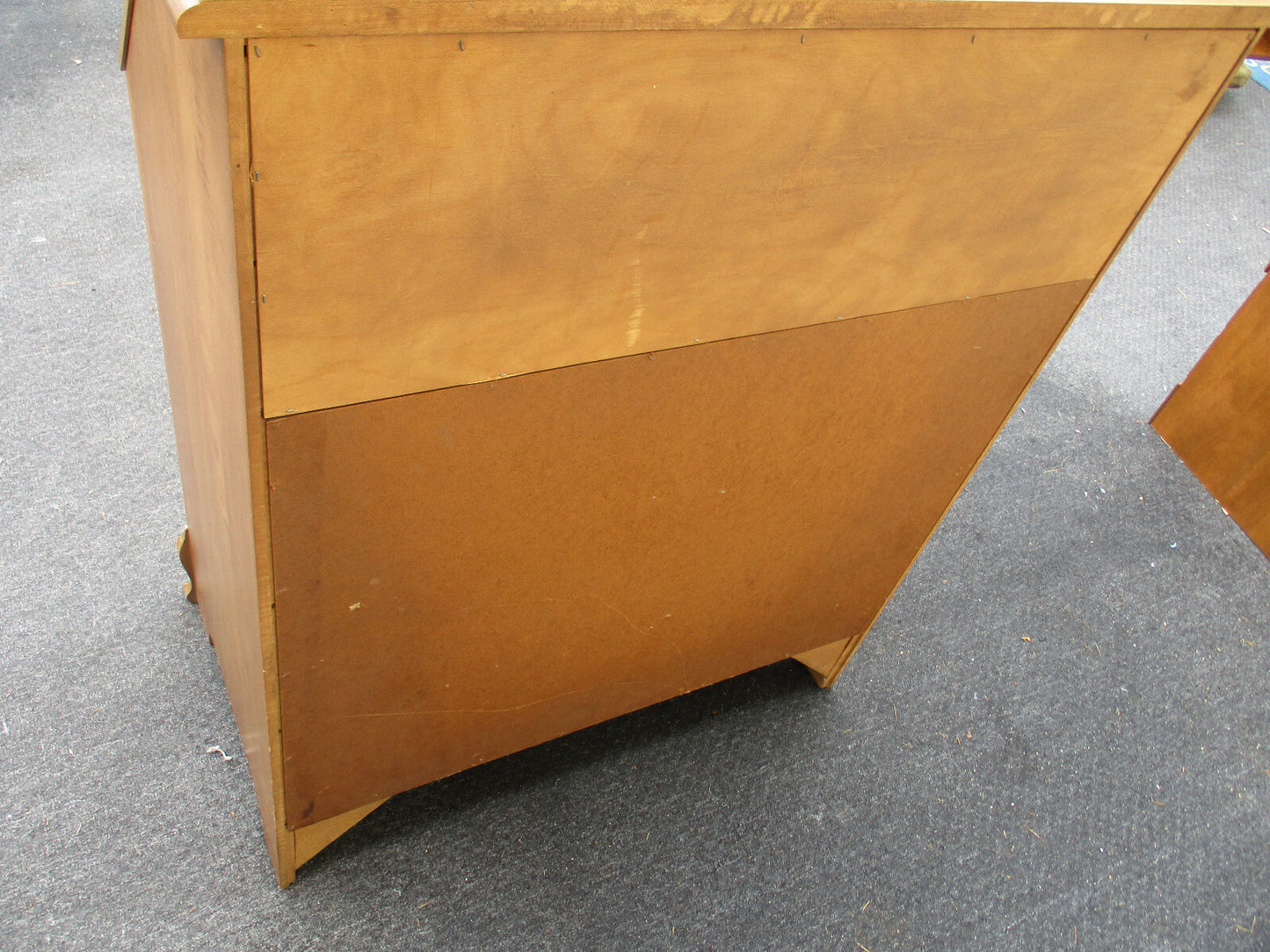 63476  Solid  Maple Slant Front Office Desk