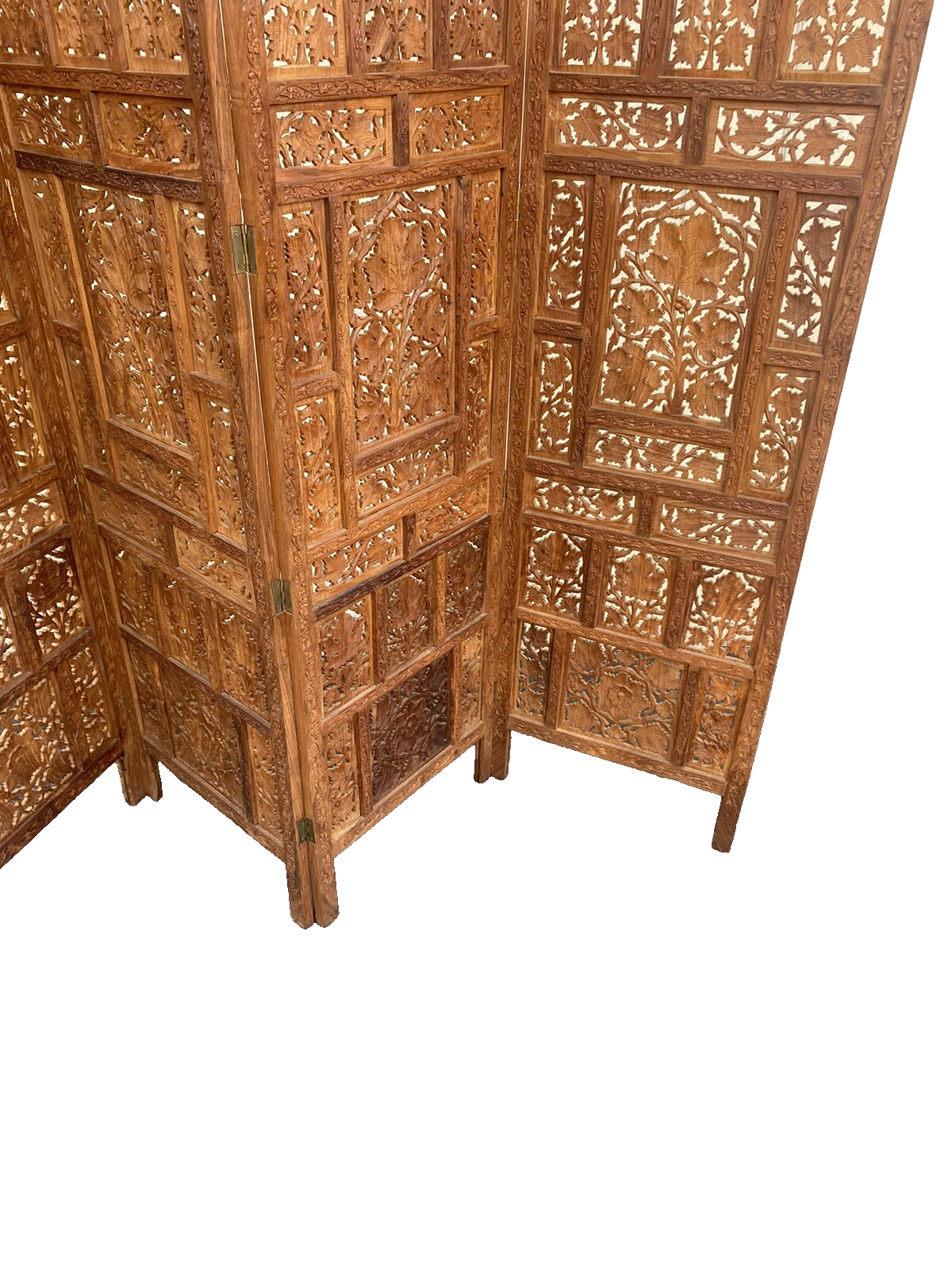 65534 Oriental Hand Made Wood Dressing Screen Room Divider