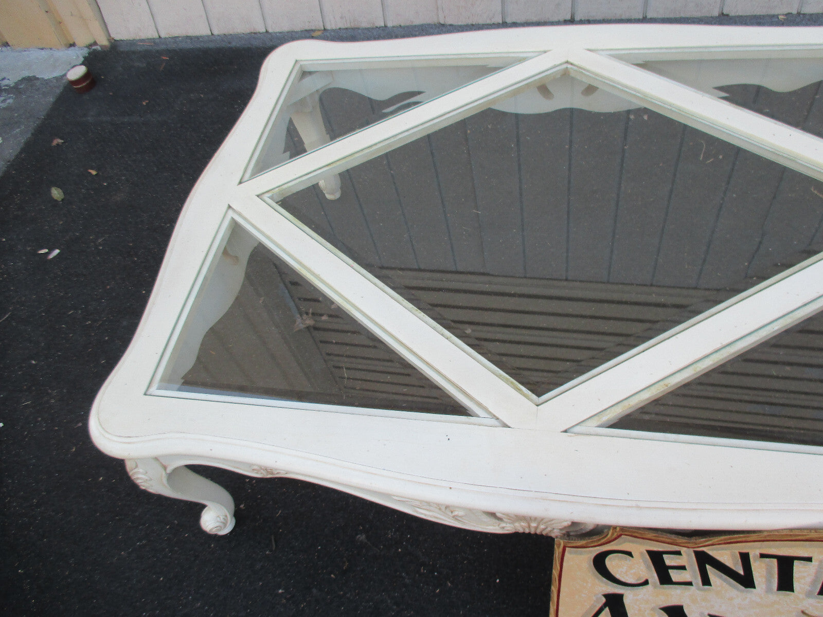 63956 ETHAN ALLEN Louis XV Coffee Table Stand 