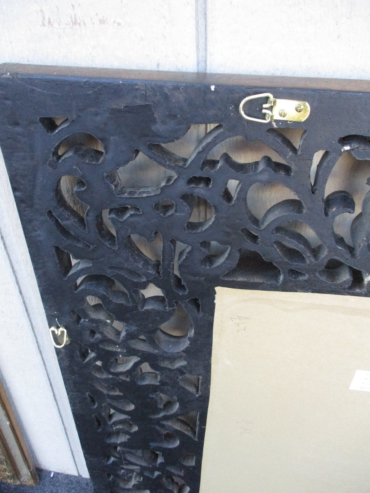 64195  Gold RASCHELLA Decorator Accent Mirror   Size   34'W x 40"H