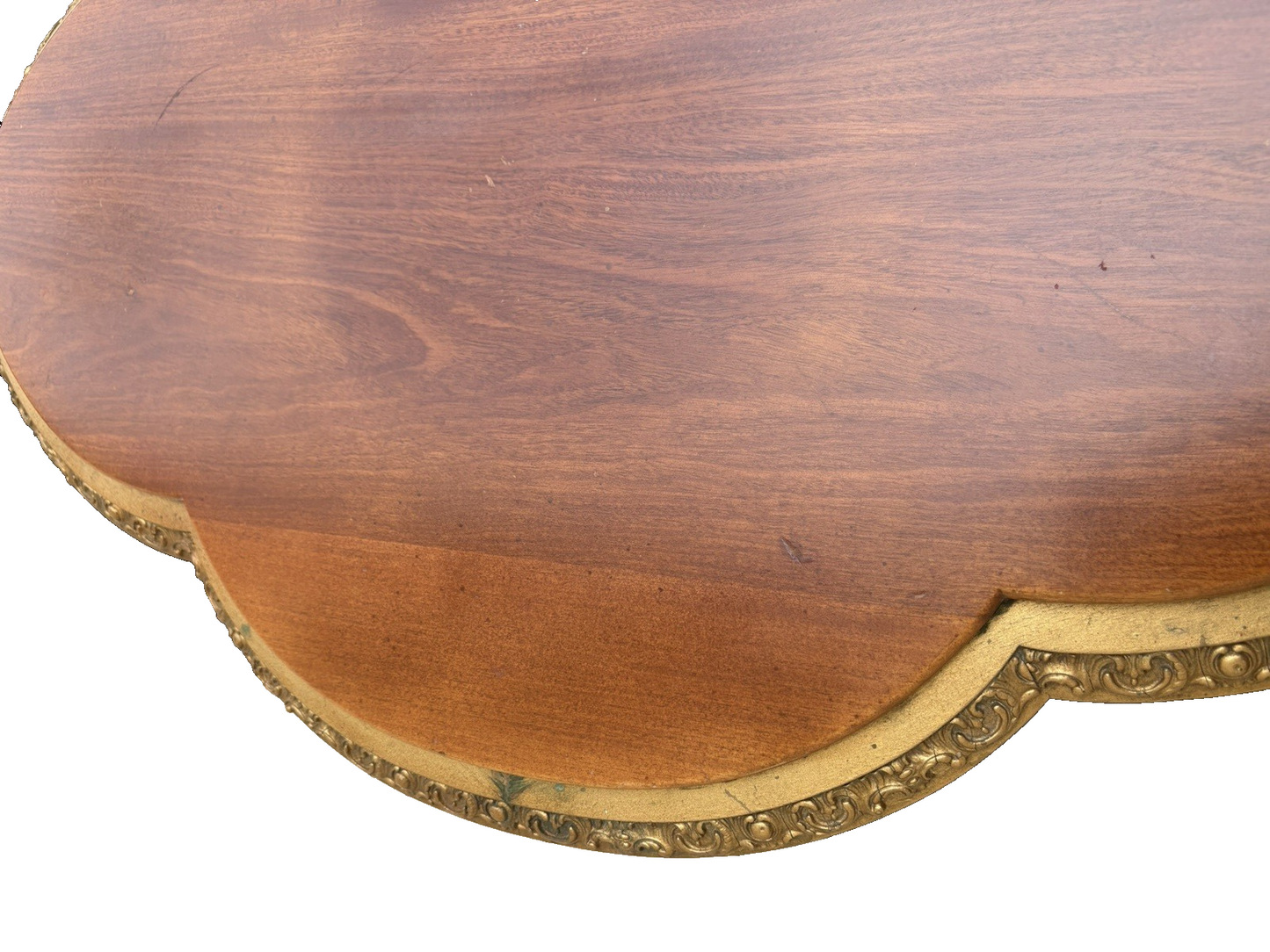 66820   Antique Mahogany Hand Carved Lamp Table Stand