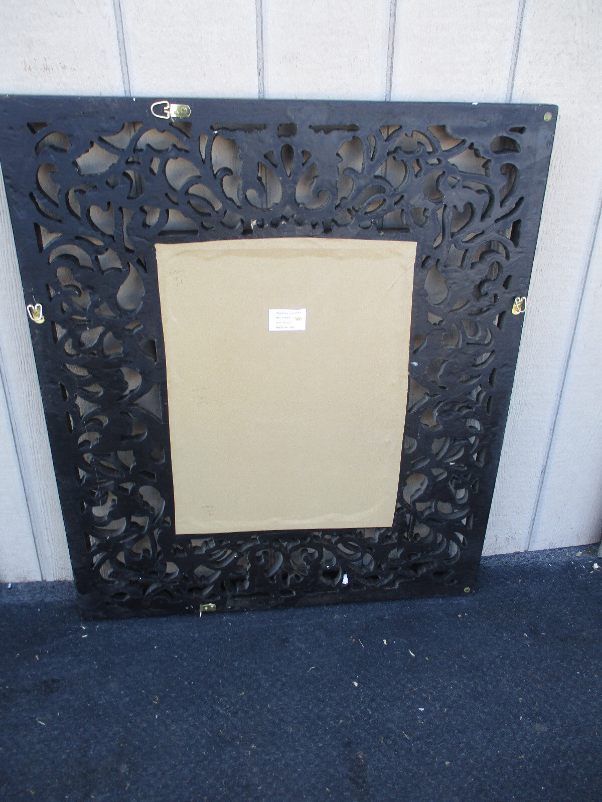 64195  Gold RASCHELLA Decorator Accent Mirror   Size   34'W x 40"H
