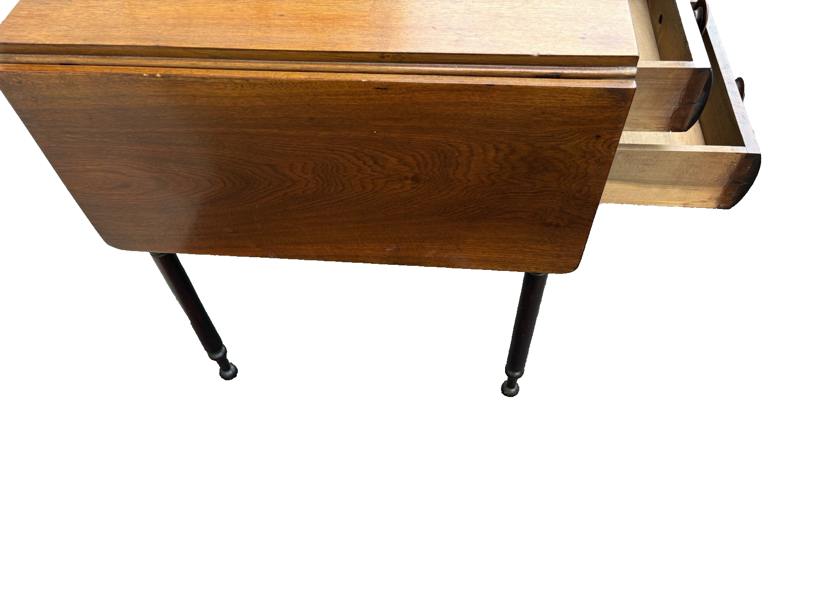 66902 Empire Mahogany Dropside Lamp Table Stand